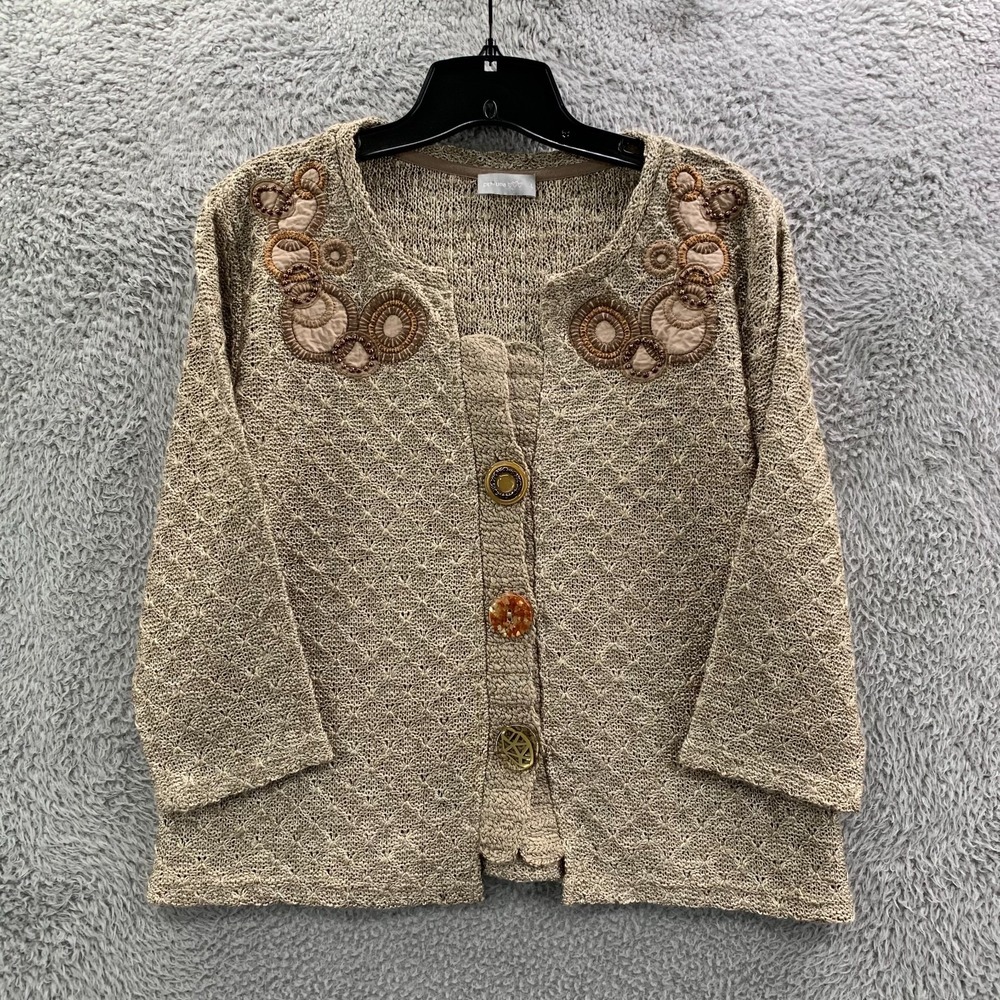 PER UNA Sweater Womens Large Top Brown